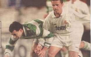‘You’re unlikely to remember this but on this day in 1995 Celtic played Real Madrid,’ Jim Craig