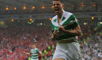 Larsson didn’t net Celtic’s goal of this century in the 6-2 game, Tom Rogic scored it last May