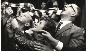 Mrs Stein unfurled the flag, then it all went horribly wrong for Celtic
