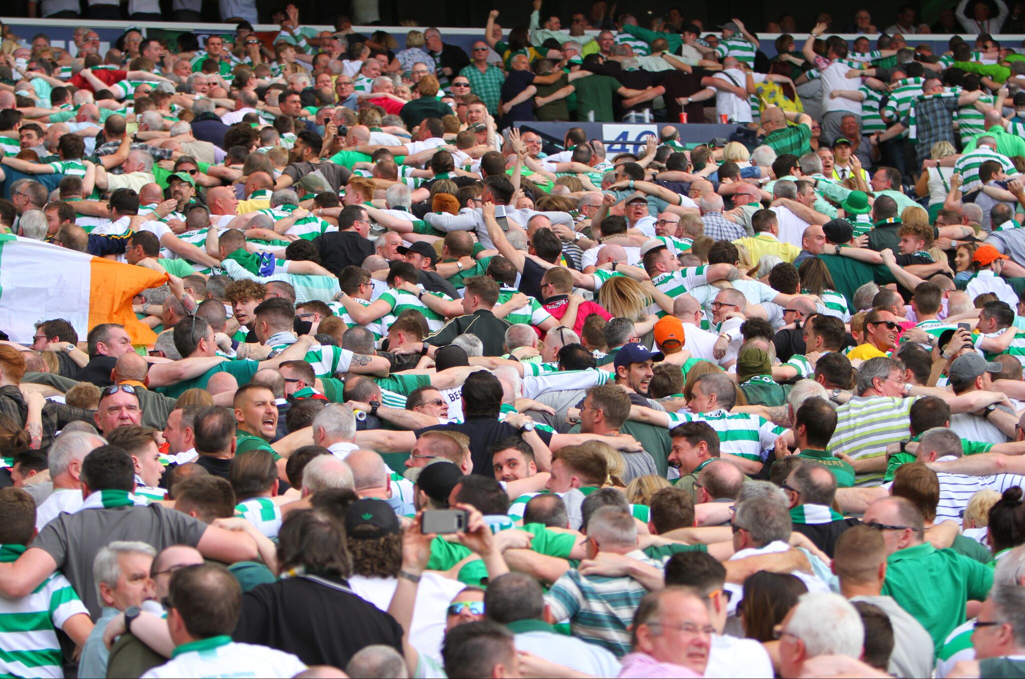 Celtic 2 Ferencvaros 0 – Remarkable backing from the Incredible Celtic  support