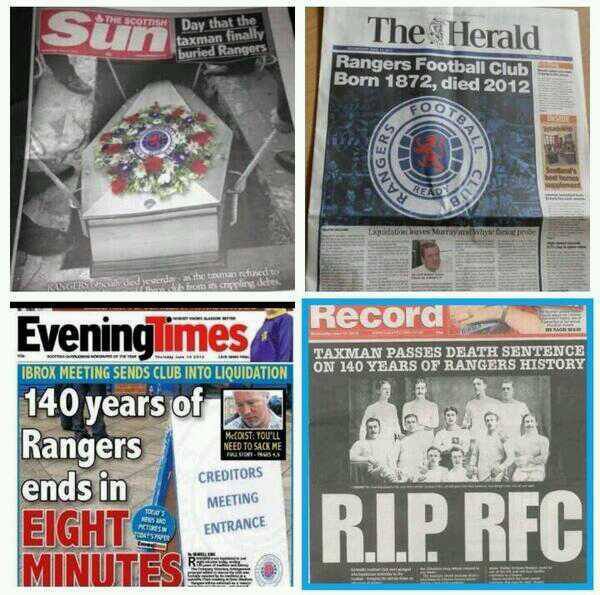 Fake Rangers News! Or just maybe, they were all telling the truth?