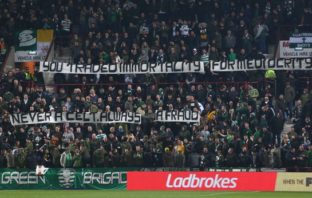 BR-Exit – Green Brigade’s Banner was ‘harsh. Ridiculously harsh,’ reckons Niall J, but was it?