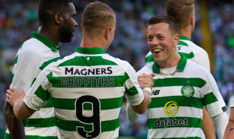 GOAL! Celtic 1-0 Partick Thistle, Griffiths scores Hoops’ first goal of the decade