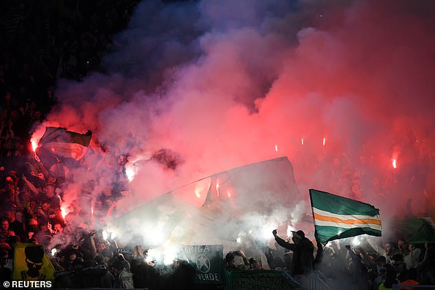 Celtic hit with new UEFA fine for ‘setting off fireworks’ in Rome against Lazio