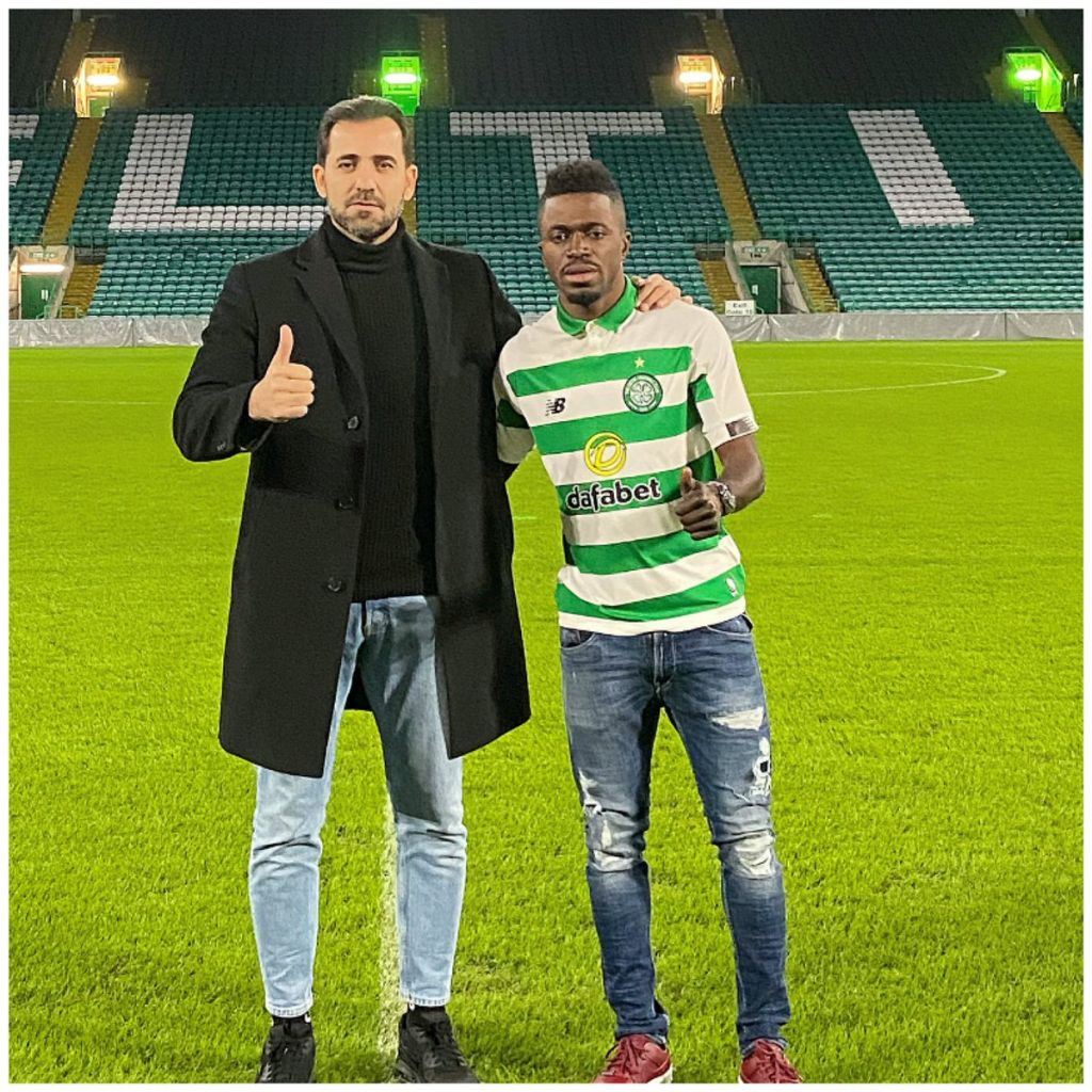 Dudu Dahan at Paradise as Celtic complete the signing of Ismaila Soro