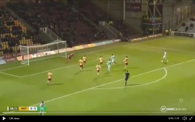 Video: Watch as Odsonne Edouard puts Celtic 1-0 up against Motherwell