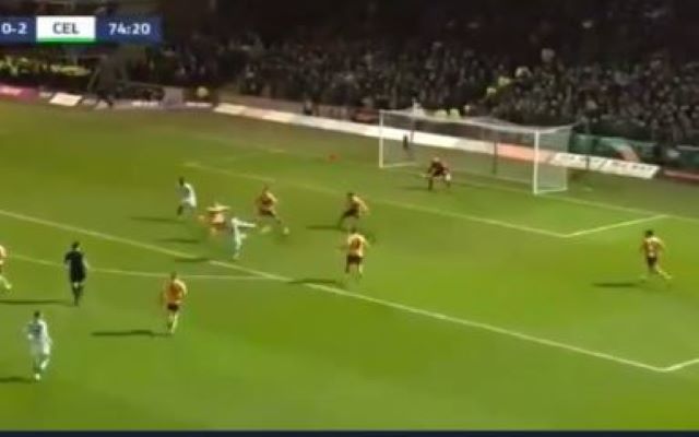 Video: Stunning Callum McGregor volley makes it 3-0 and seals the points vs Motherwell