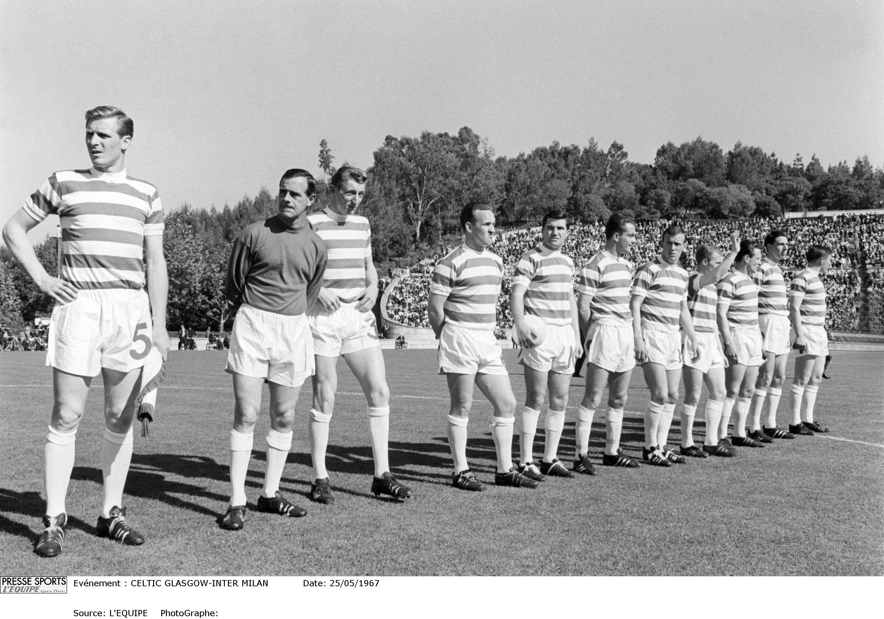 Glasgow Celtic Champions 😁 9 in a row - Lisbon Lions 1967