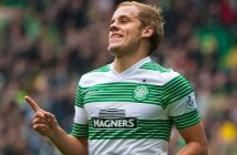 Teemu Pukki celebrates