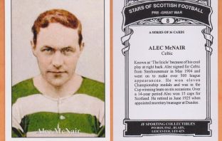 “The Icicle” Alec McNair – Celtic Historian is trying to locate any of Alec’s descendants
