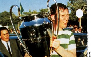 Cesar holding the European Cup