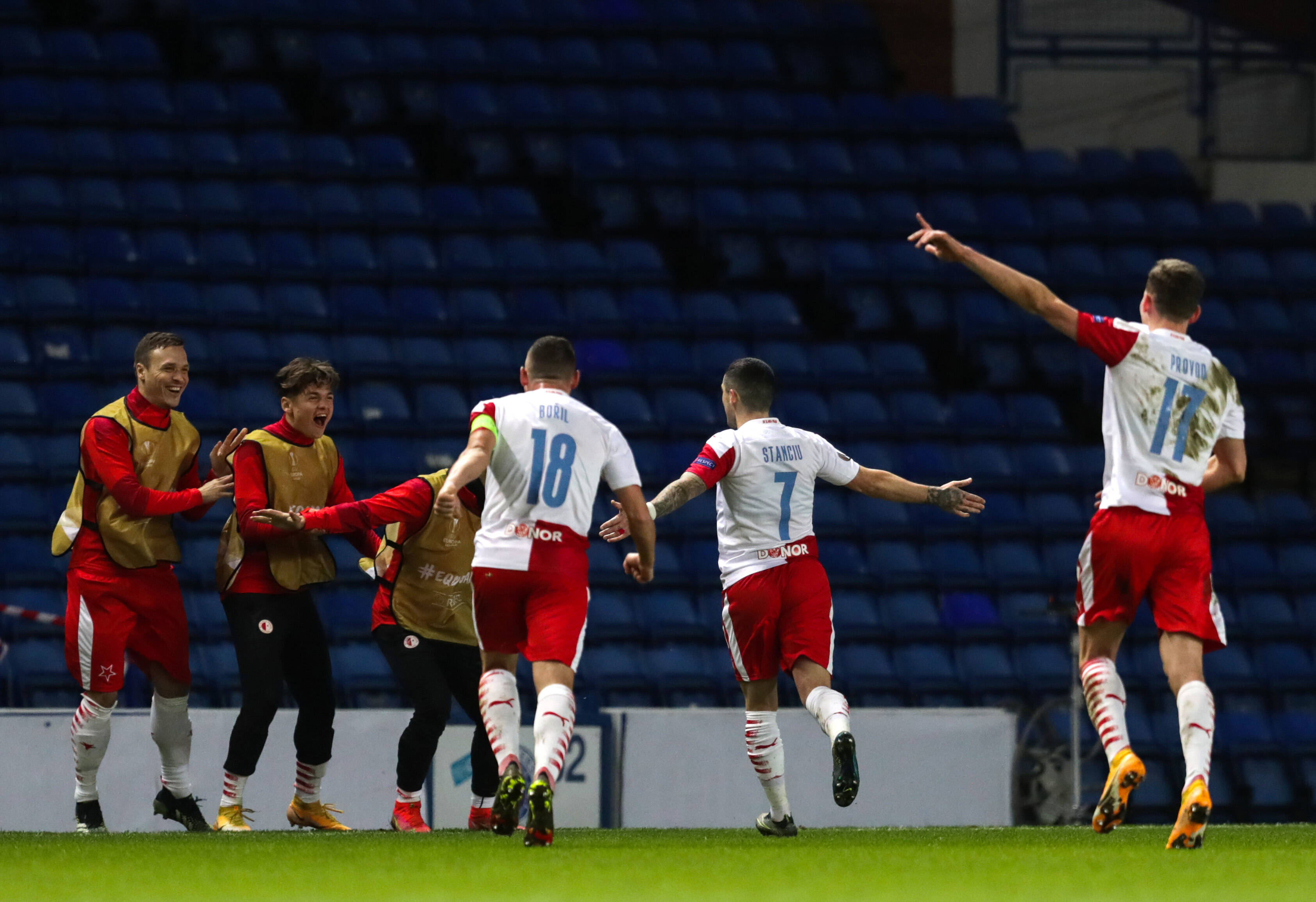 Slavia Prague v Rangers