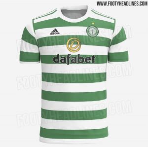 Celtic FC Home Concept Kit made with mock-ups from @templatefc