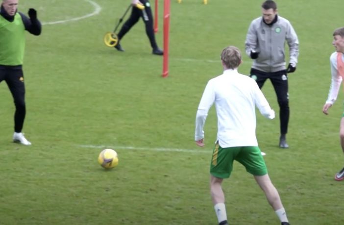 Video: Kennedy puts Celtic players through vigorous training session