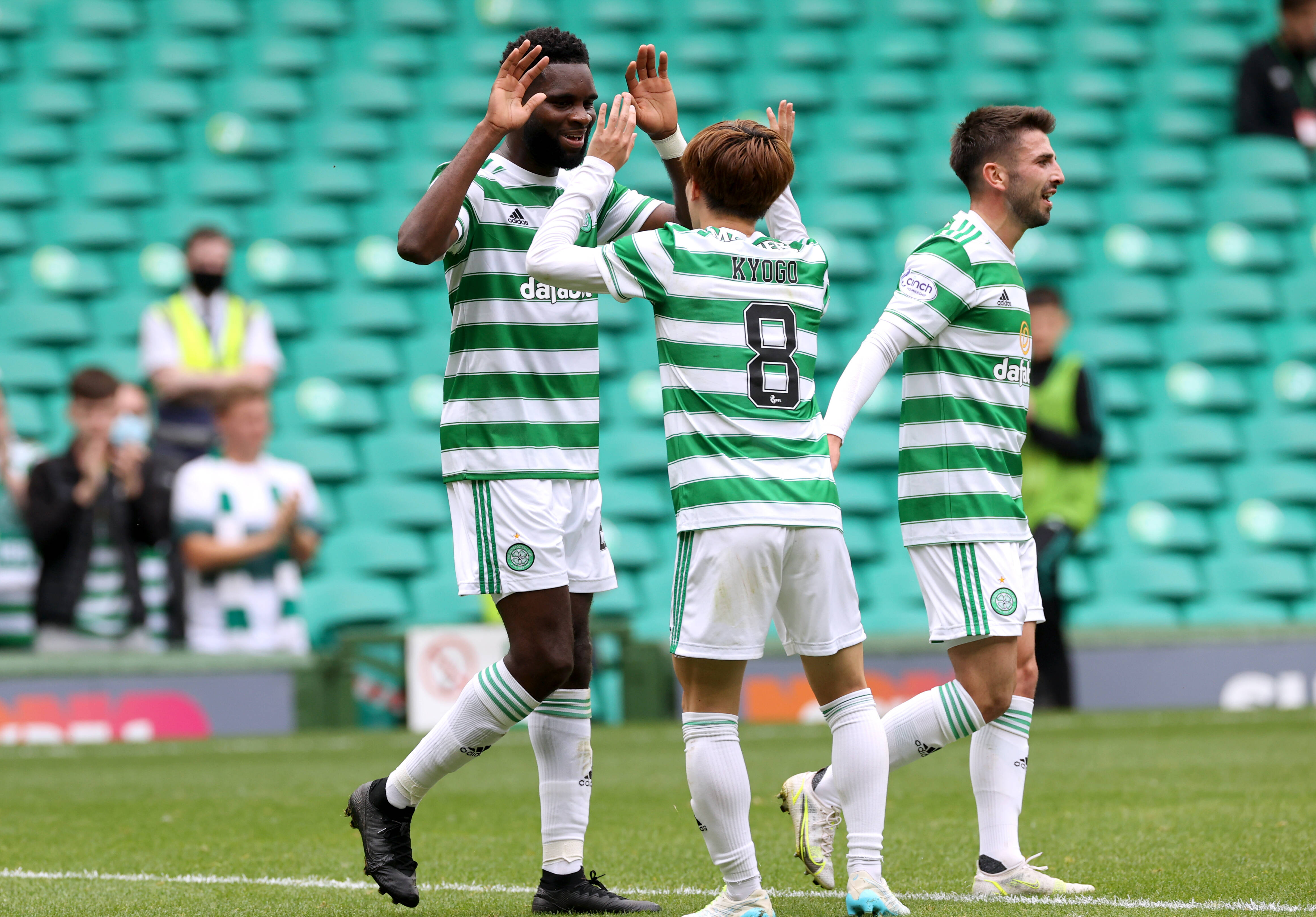 Odsonne Edouard and Kyogo