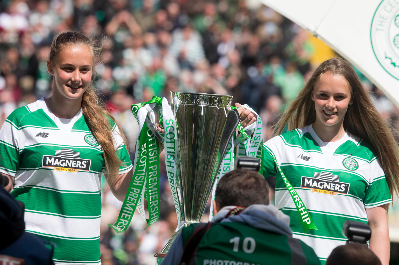 Ronny Deila's twin daughters