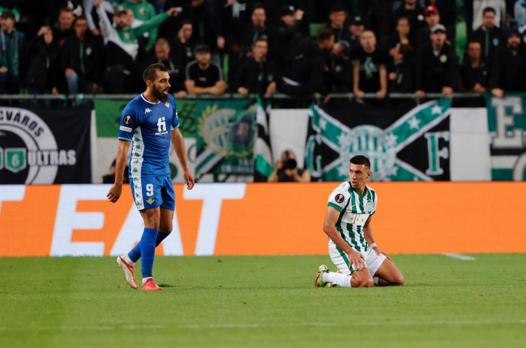 Tokmac Chol Nguen of Ferencvaros celebrates after scoring a goal News  Photo - Getty Images