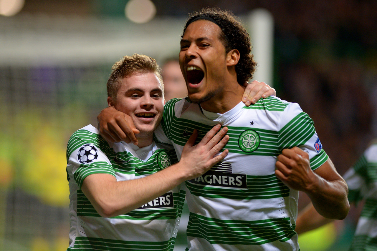 James Forrest and Virgil van Dijk
