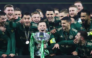 Nobody is running scared in the Celtic camp, Mr Robertson