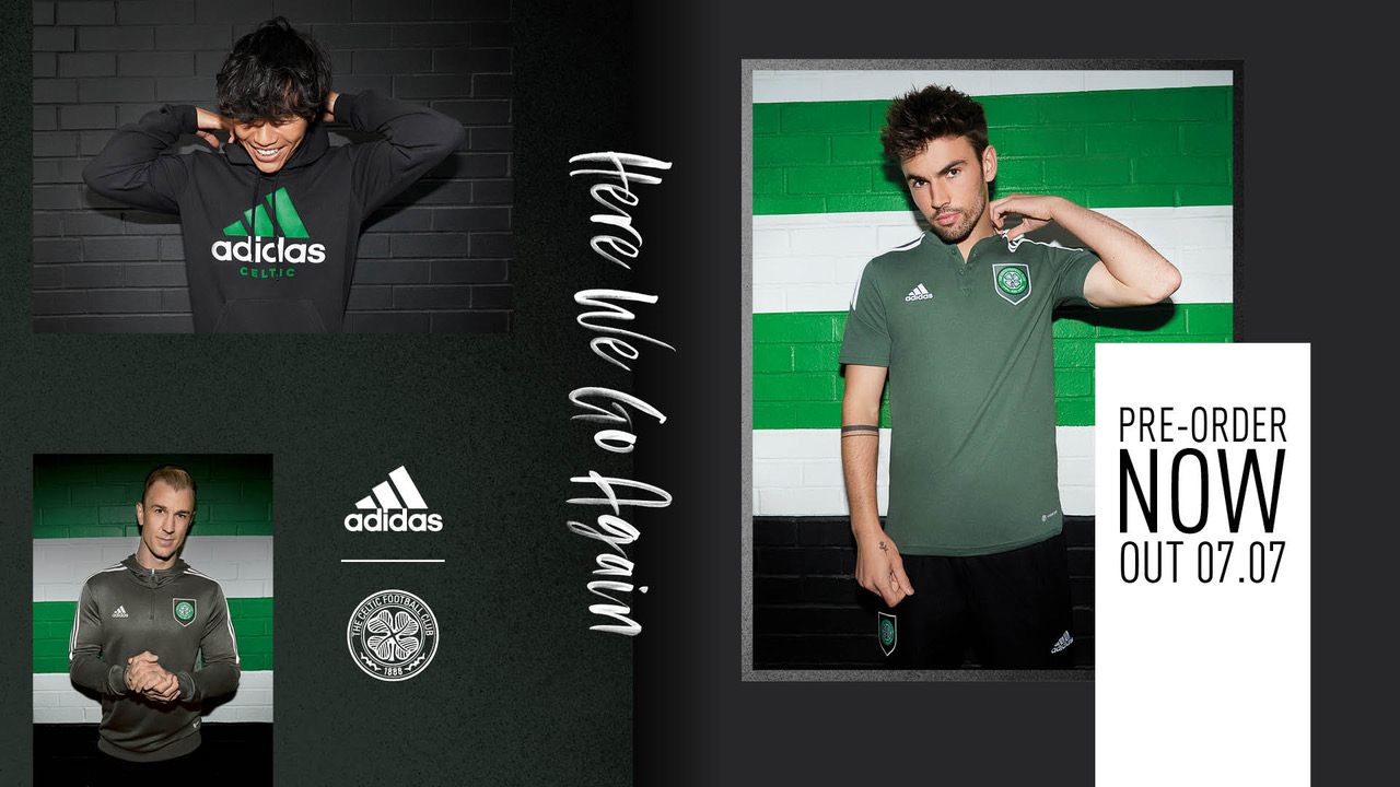 Here we go again' – Celtic release new adidas training wear