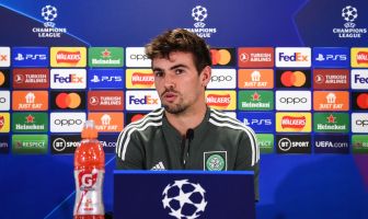 Photo: Celtic star spotted in conversation with Tottenham midfielder in Ange update