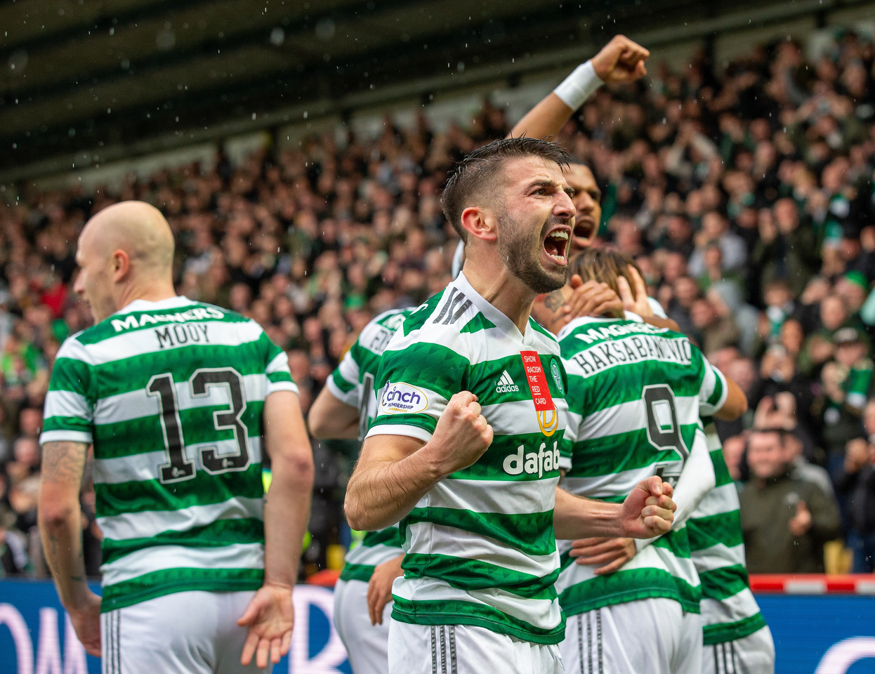 Video: Greg Taylor makes it 2-0 to Celtic with sweet strike