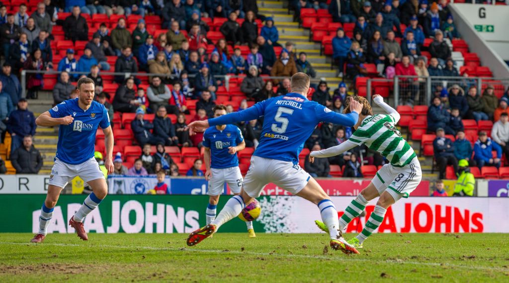 “Celtic at its best”- Kyogo reacts to goal celebration