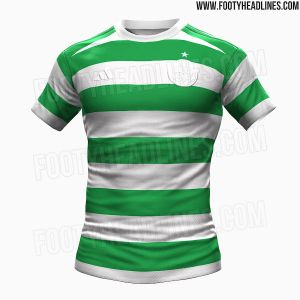 On Pitch: Adidas Celtic 20-21 Home Kit Debuted Without Sponsor -  Sponsorless Version Available - Footy Headlines