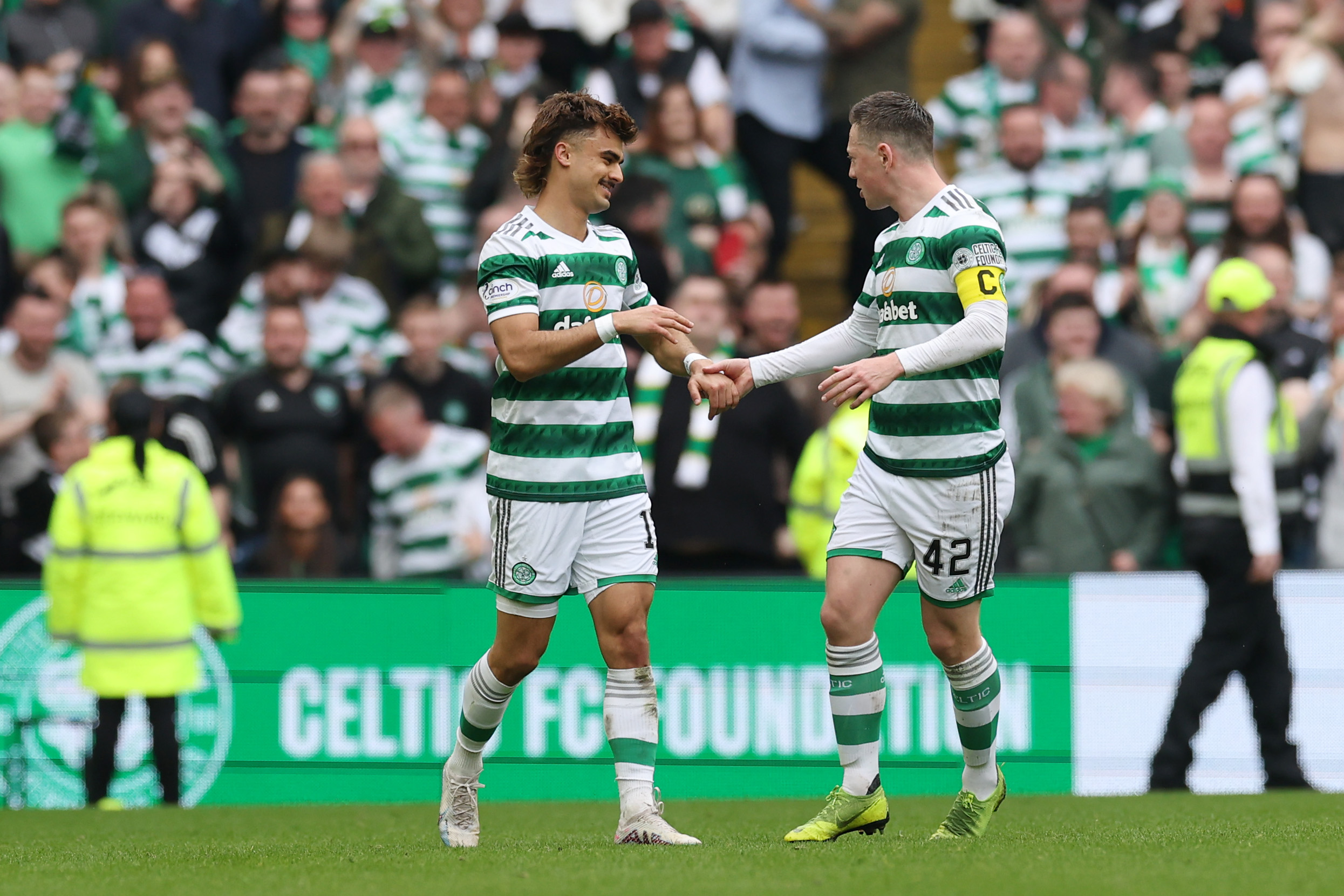 Jota celebrates scoring against theRangers