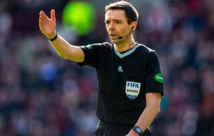 Kevin Clancy has the whistle