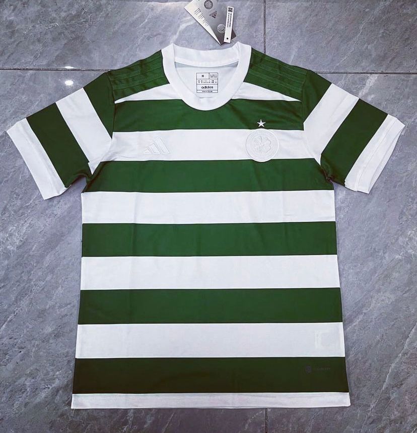 First Real Pictures: Outstanding Celtic 23-24 Home Kit Leaked - Helloofans