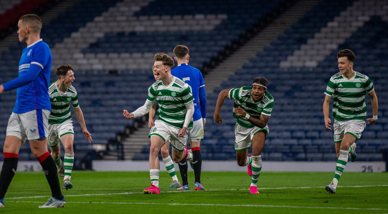 An Epic Contest Scottish Youth Cup Final Celtic 65 theRangers