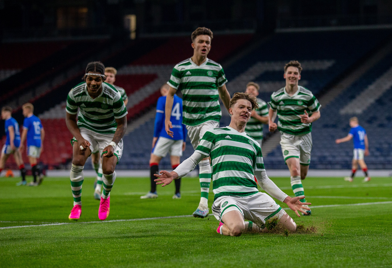 An Epic Contest Scottish Youth Cup Final Celtic 65 theRangers