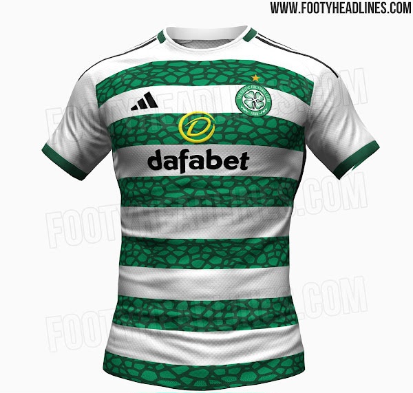 Leaked Adidas Celtic Home Shirt For 2023/24