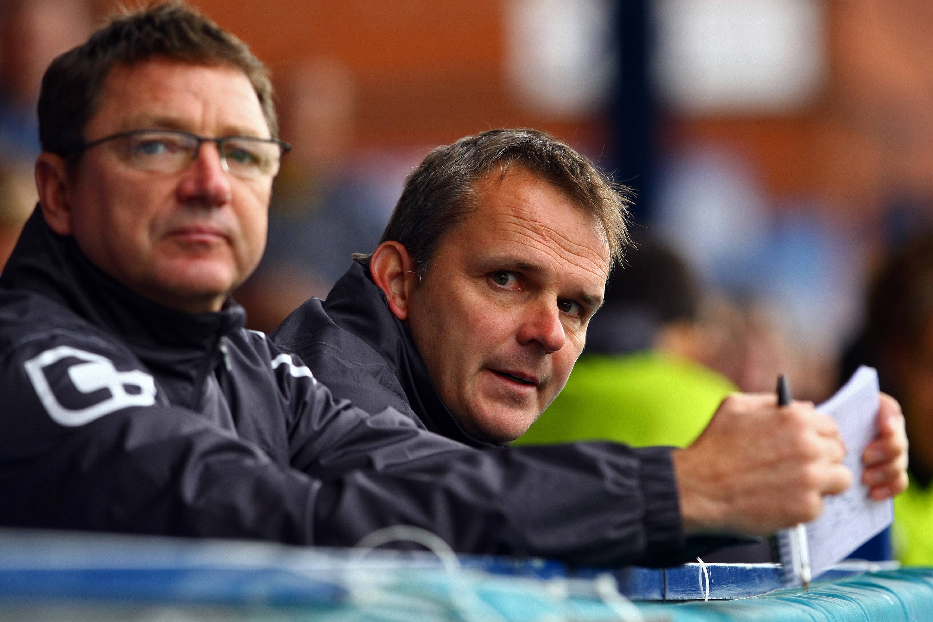 Willie McStay (left) spent two seasons as Sligo Rovers manager in the 1990s.