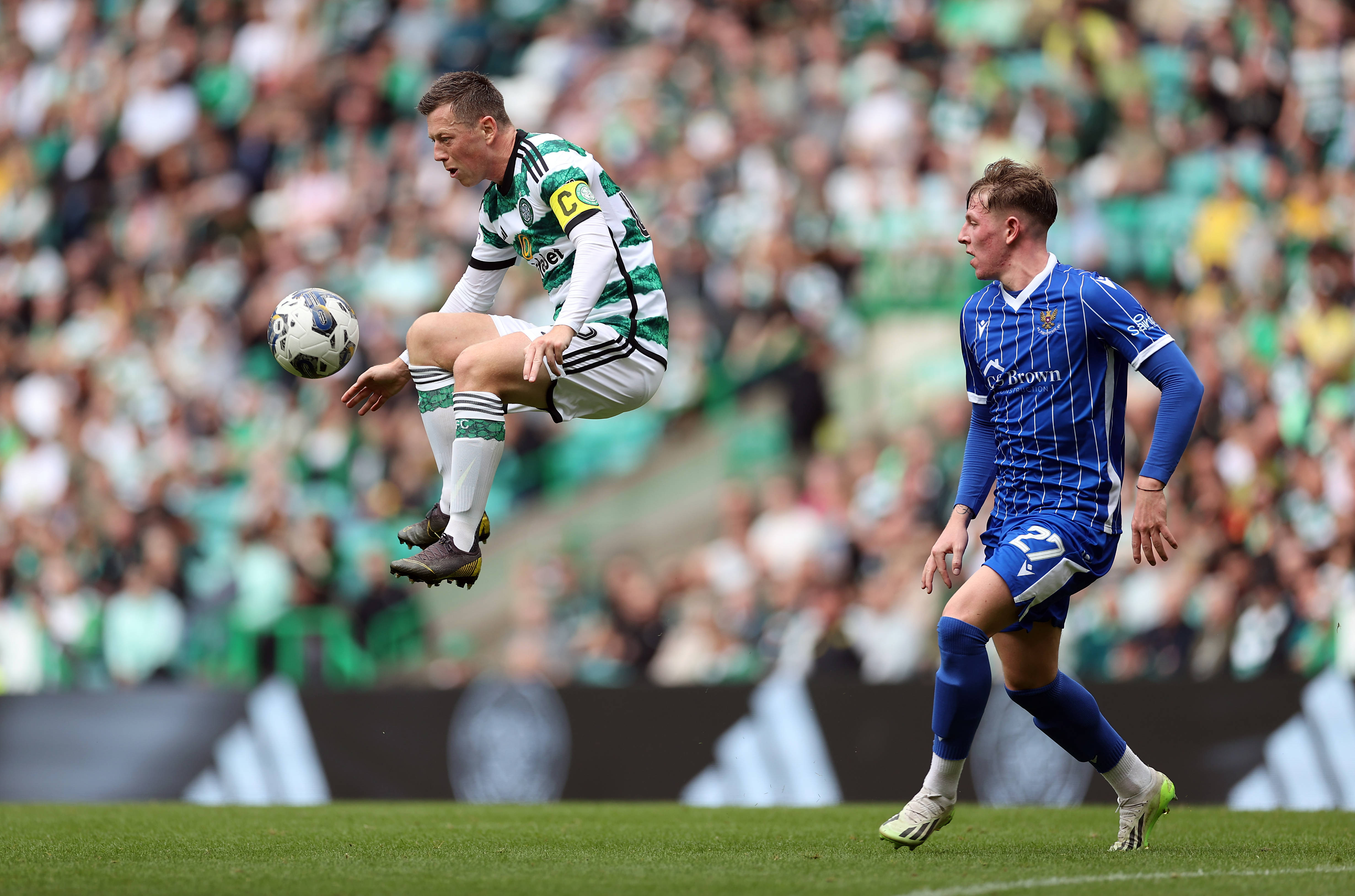 Celtic will be Craig Levein’s “hardest test” at St Johnstone so far