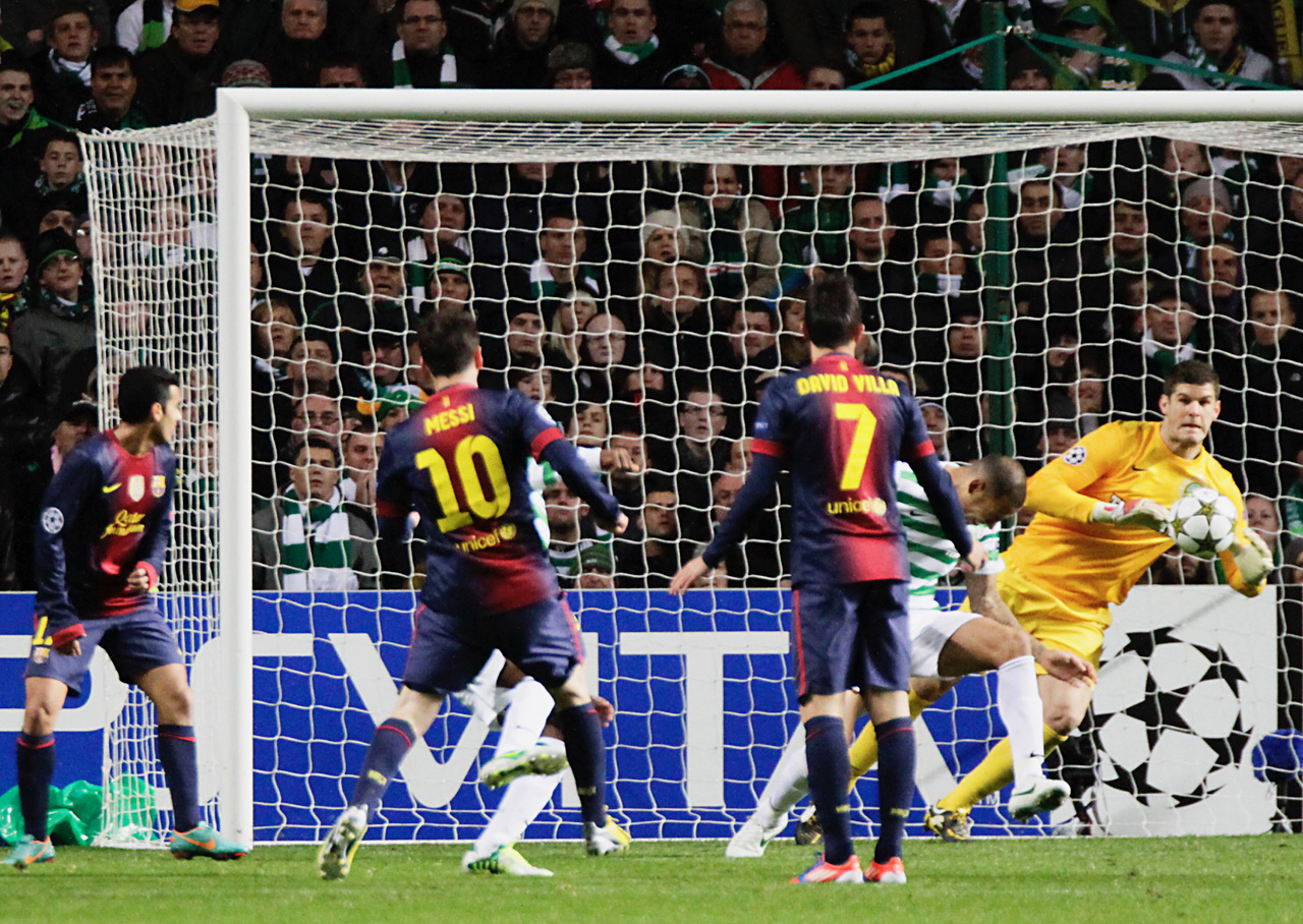 Fraser Forster had the best game of his career.