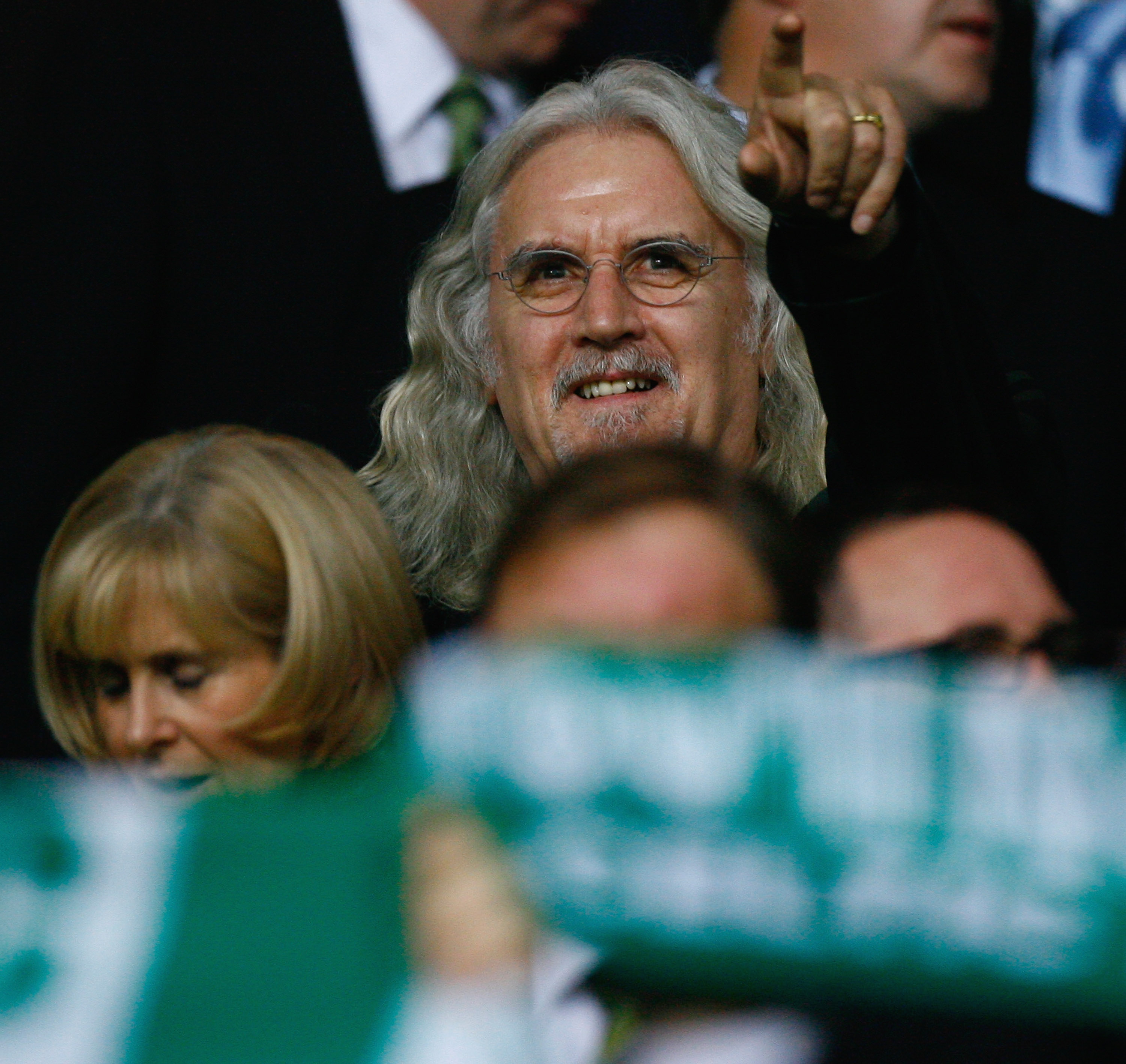 Billy Connolly and Rod Stewart