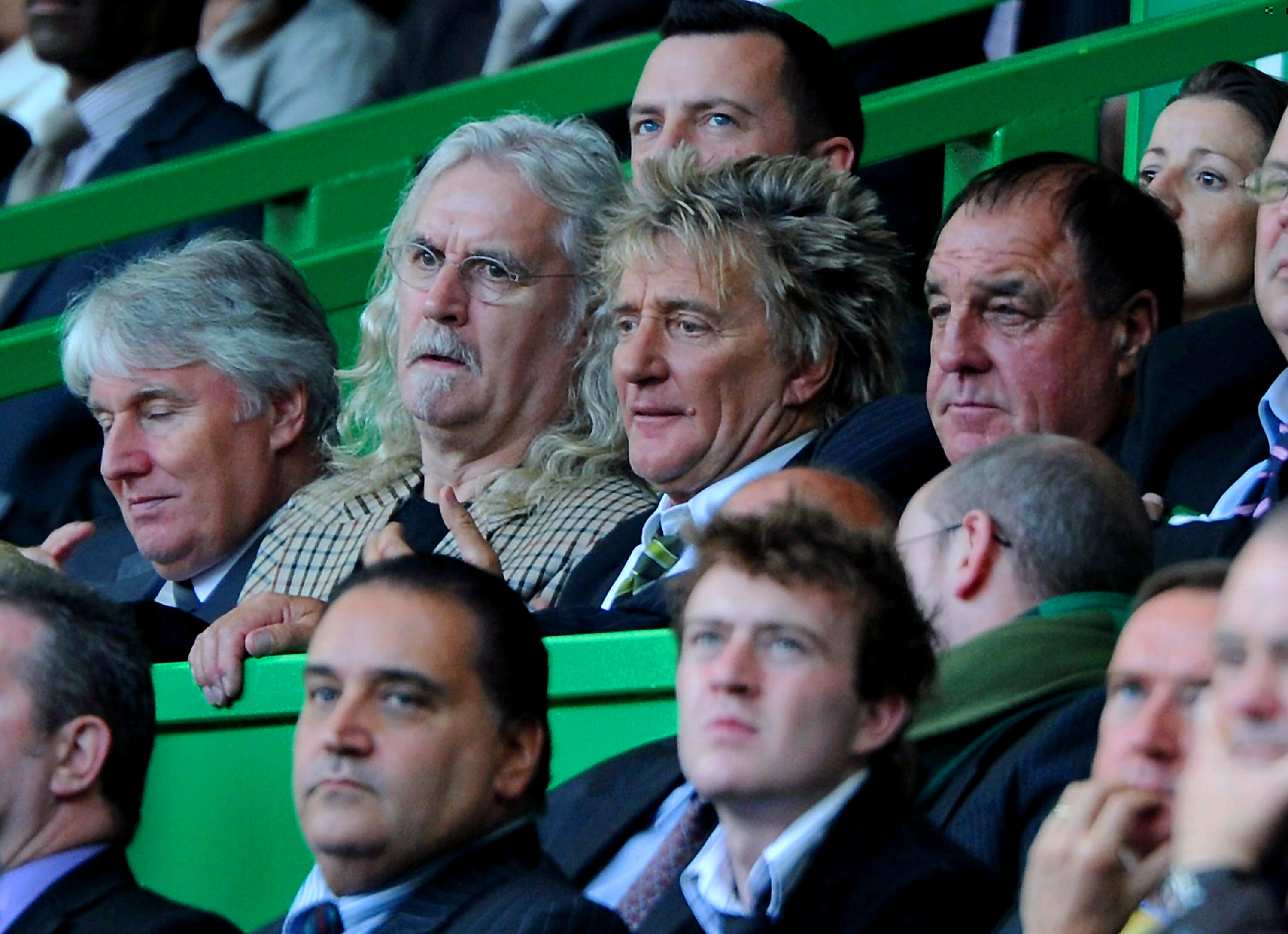 Billy Connolly and Rod Stewart