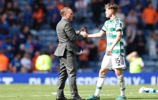 Brendan Rodgers and Odin Thiago Holm