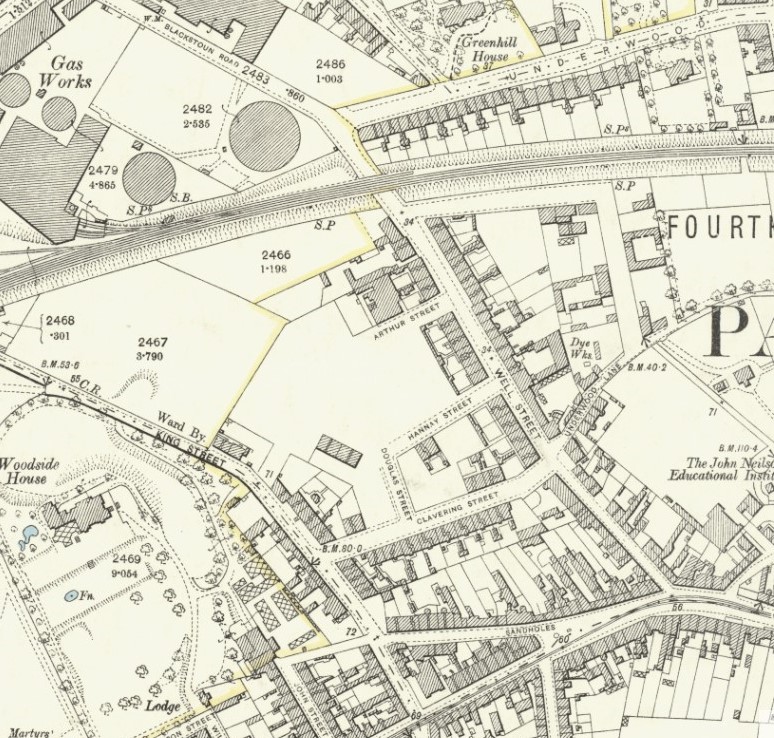 On the road to Blackstoun Park Celtic’s fifth away venue