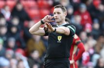 Referee Steven McLean