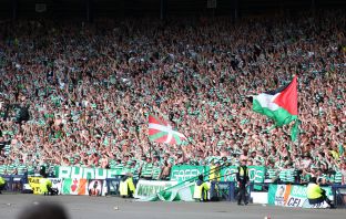 Celtic Supporters at Hampden