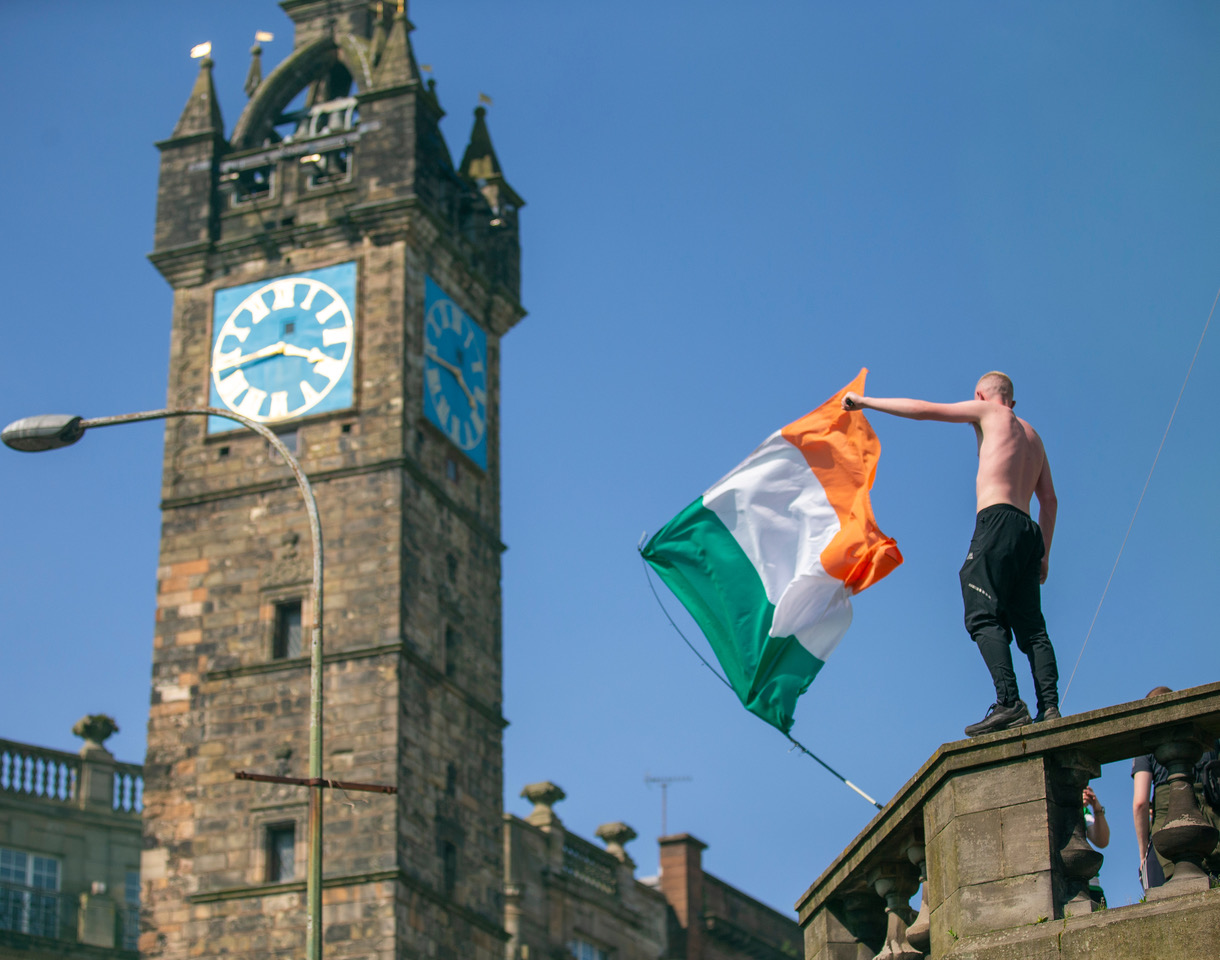 Celtic title celebrations