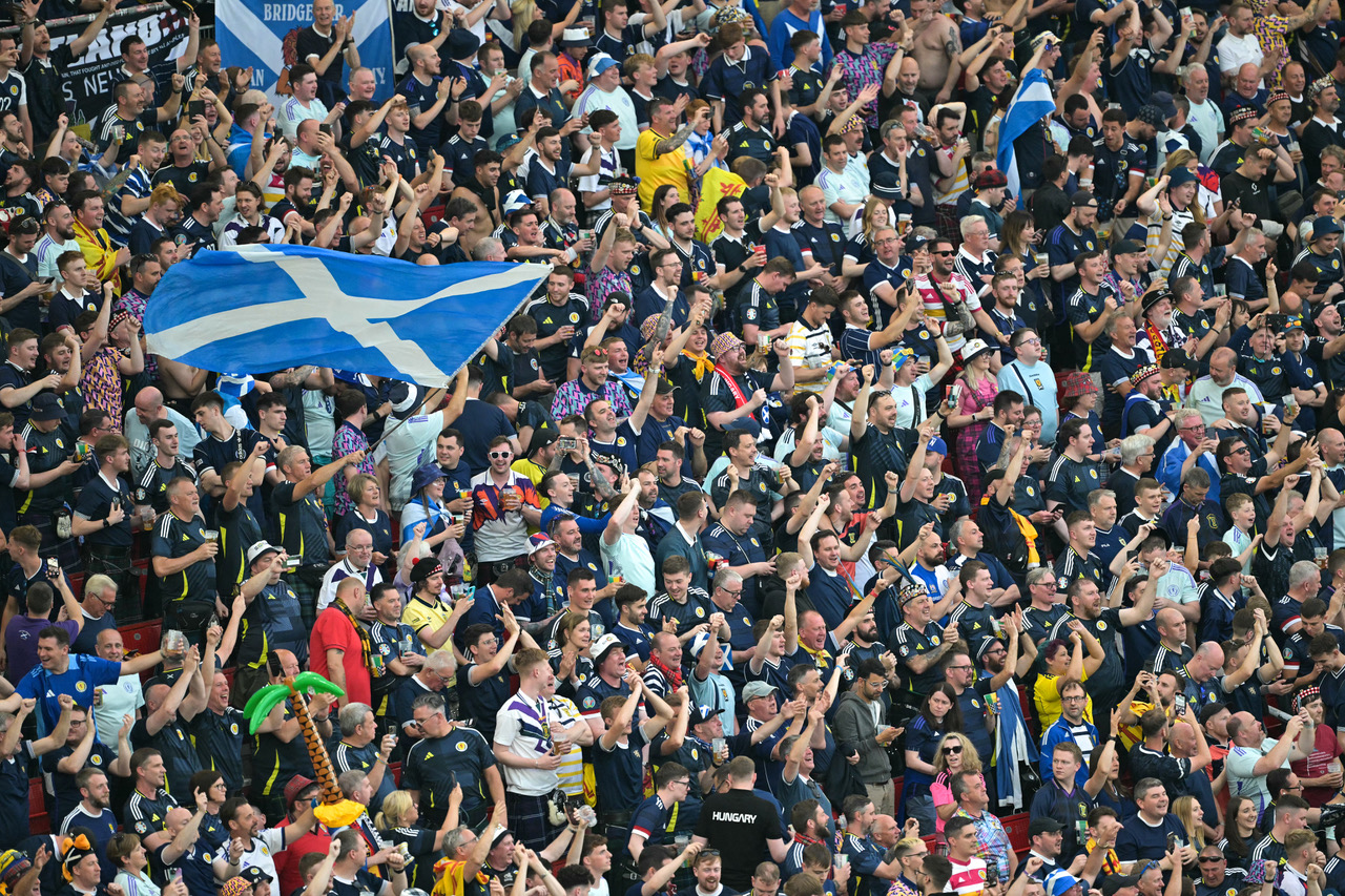 The Tartan Army at Euro 2024.