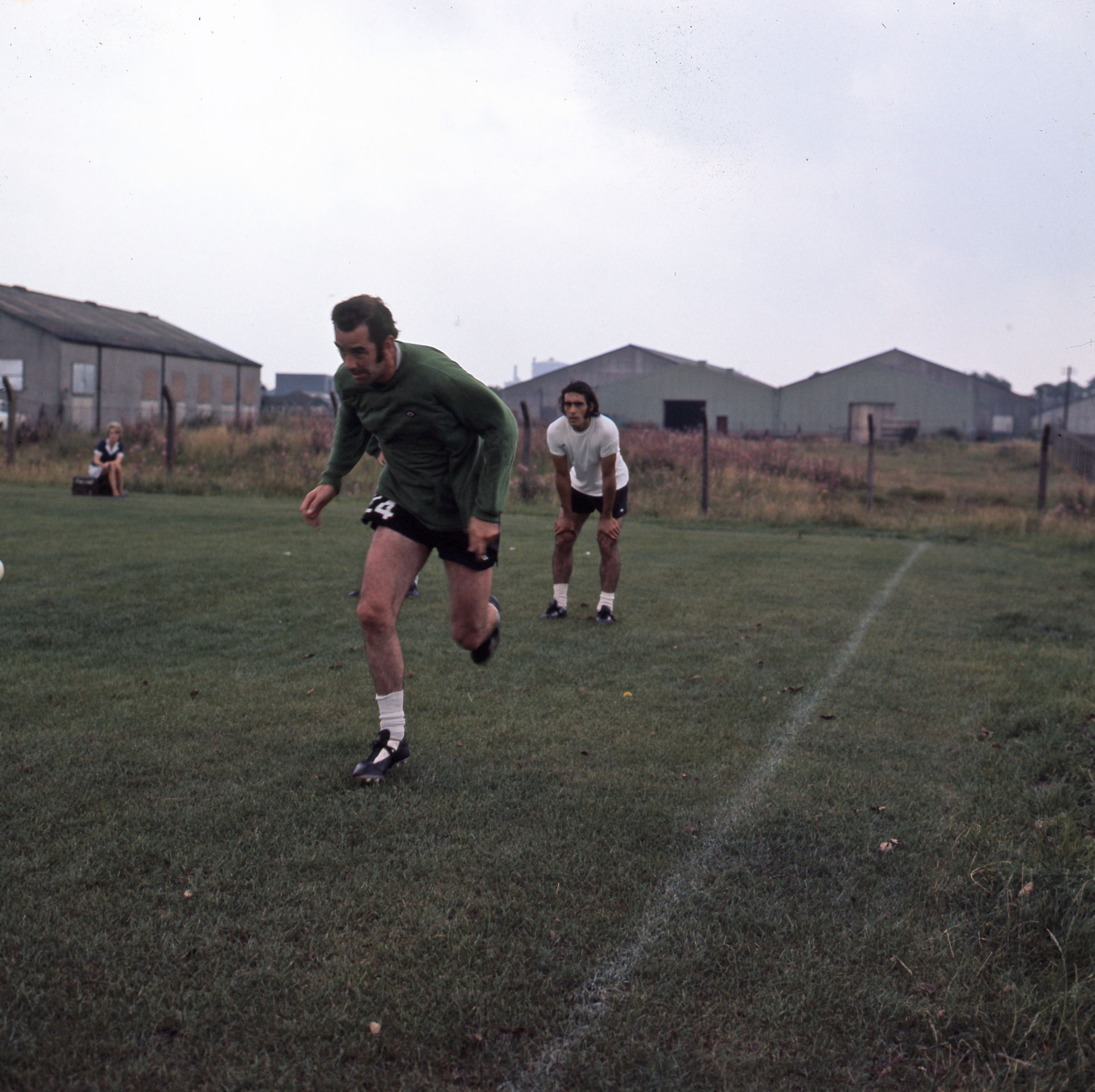 Tommy Callaghan, pre-season training 1975