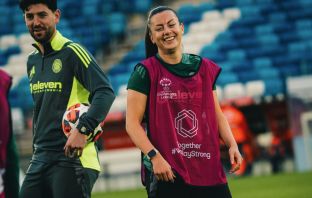 Amy Gallacher trains in Madrid
