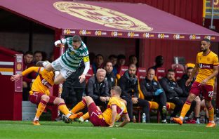 Callum McGregor in action at Fir Park
