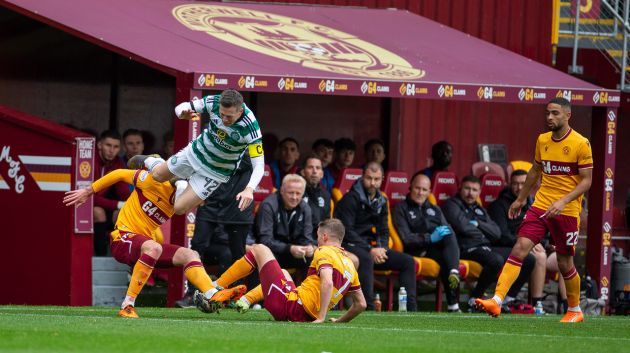 Callum McGregor in action at Fir Park