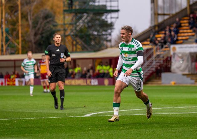 Luke McCowan celebrates his goal